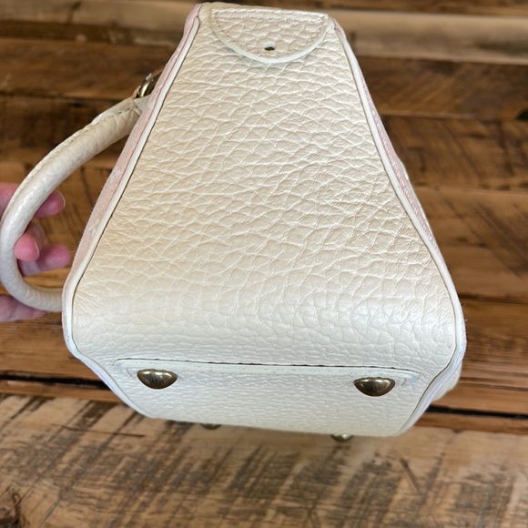 LV - Louis Vuitton Mini Lin Trapeze Baby Pink Canvas Handbag - Picture 5 of 16